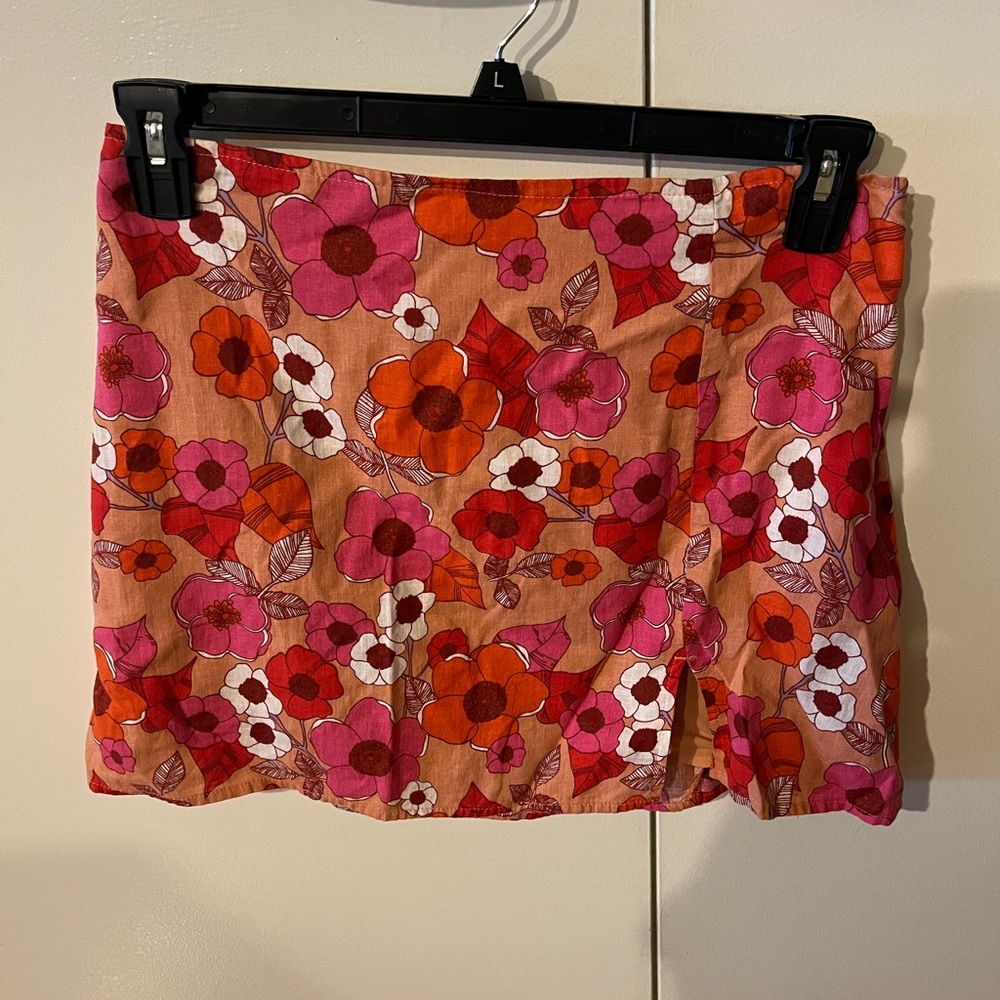 Urban Outfitters Floral Mini Skirt - NWT